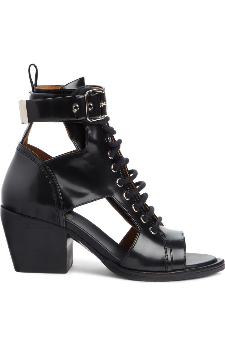 Chloé Rylee Cutout Open Toe Boot, Alternate, color,