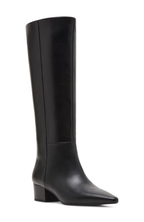 Enchanted Faux Leather Pointed Toe Boot