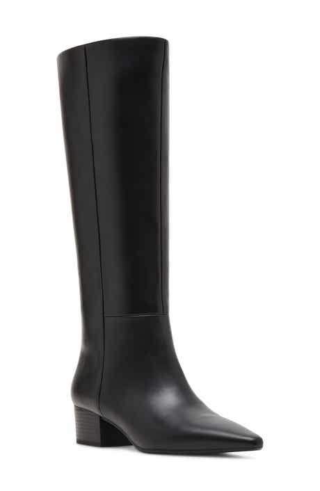 Enchanted Faux Leather Pointed Toe Boot