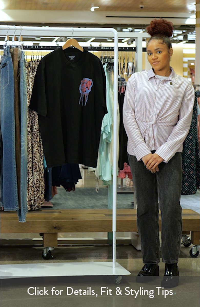 Runner Oversize Cotton Crewneck T-Shirt, sales video thumbnail