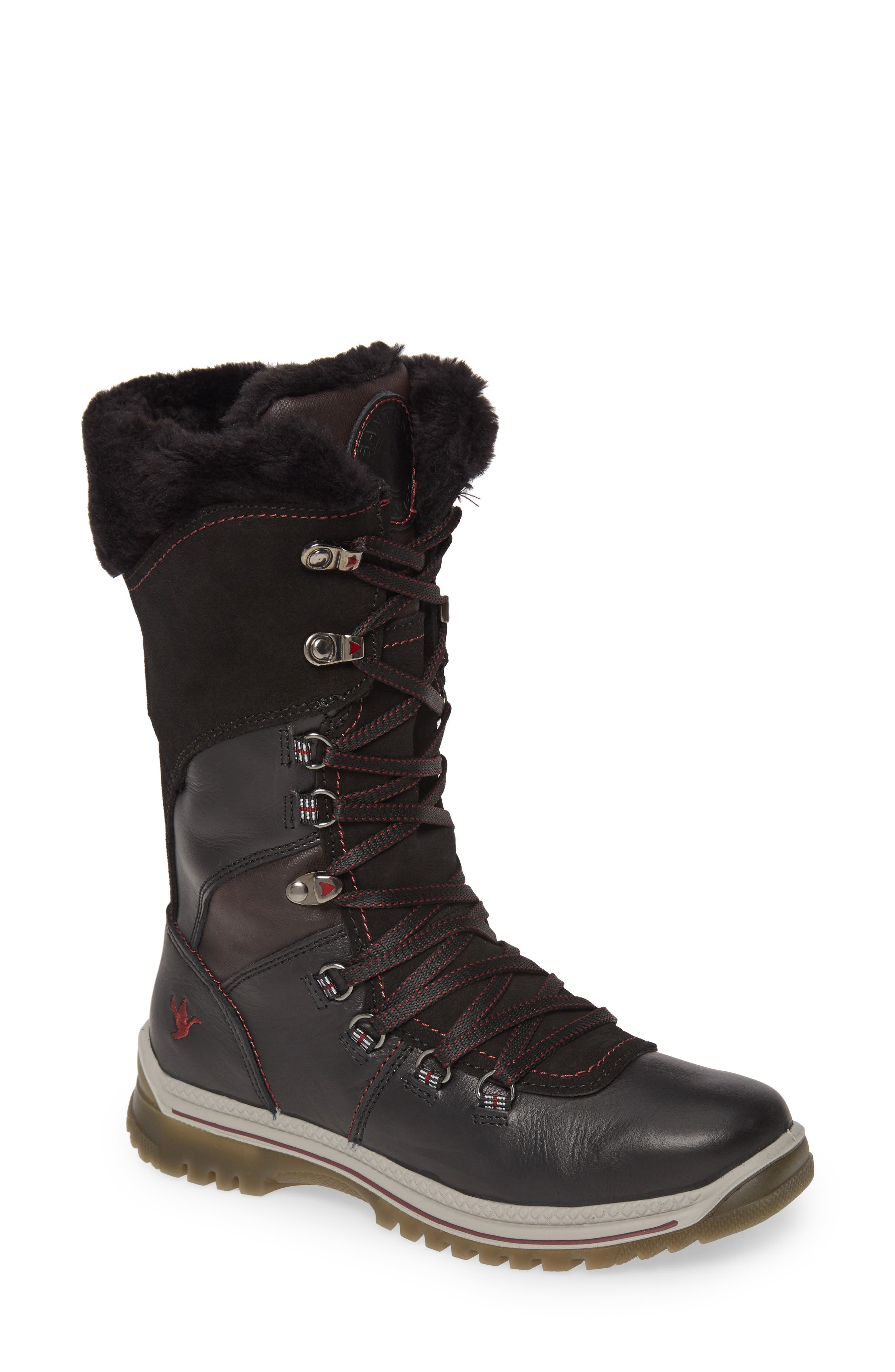 Santana Canada Marinda Waterproof Faux Fur Boot, Main, color, 