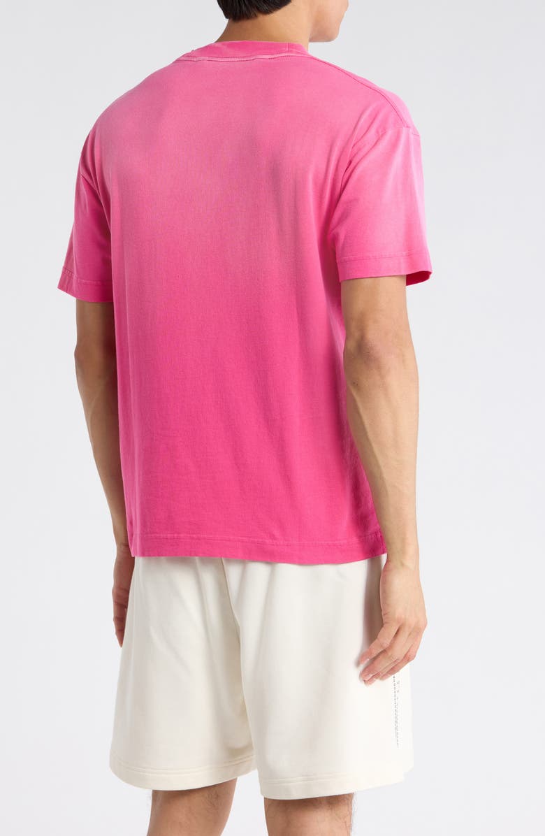 Palm Angels Logo Graphic T-Shirt, Alternate, color, Fuchsia
