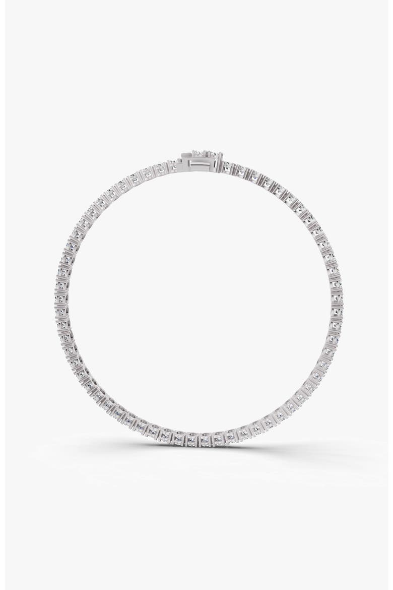 14K Gold Lab Diamonds 2 Carats Tennis Bracelet, Alternate, color, White Gold