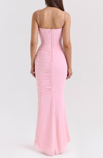 Naima Embroidered Sequin Mermaid Gown