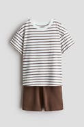 H&M 2-piece t-shirt and shorts set