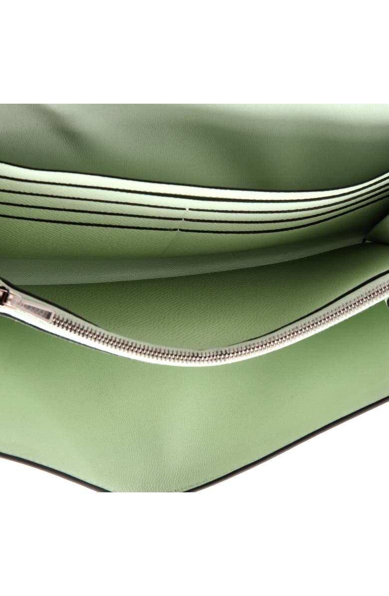 Pre-Owned Hermes Constance To Go Wallet Epsom, Alternate, color, Vert Fizz
