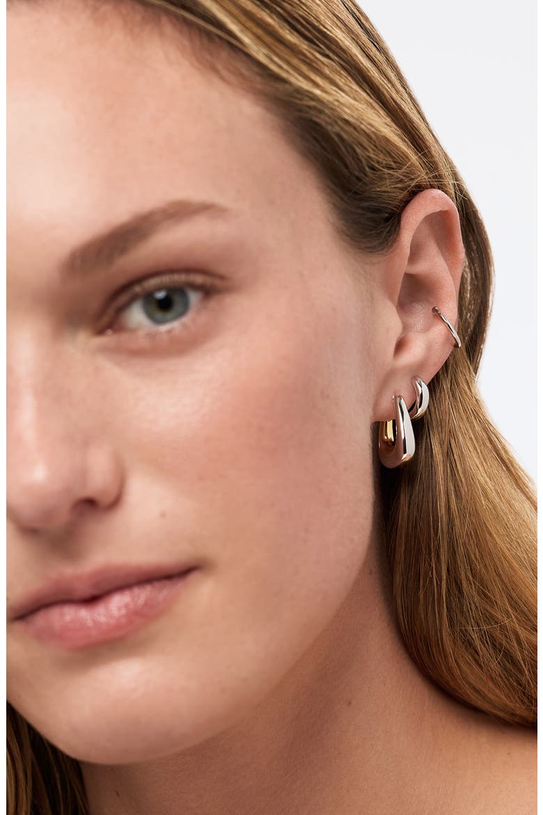 Dakota Statement Earrings, Alternate, color, GOLD / SILVER
