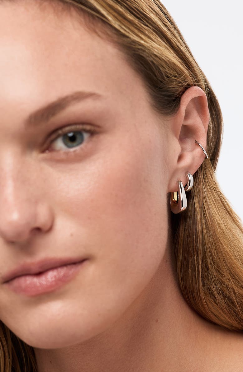 Ana Luisa Dakota Statement Earrings, Alternate, color, Gold / Silver