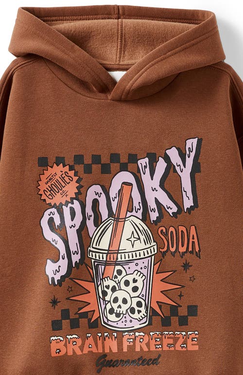 Cotton On Kids Kid's Sammy Oversize Hoodie In Brown