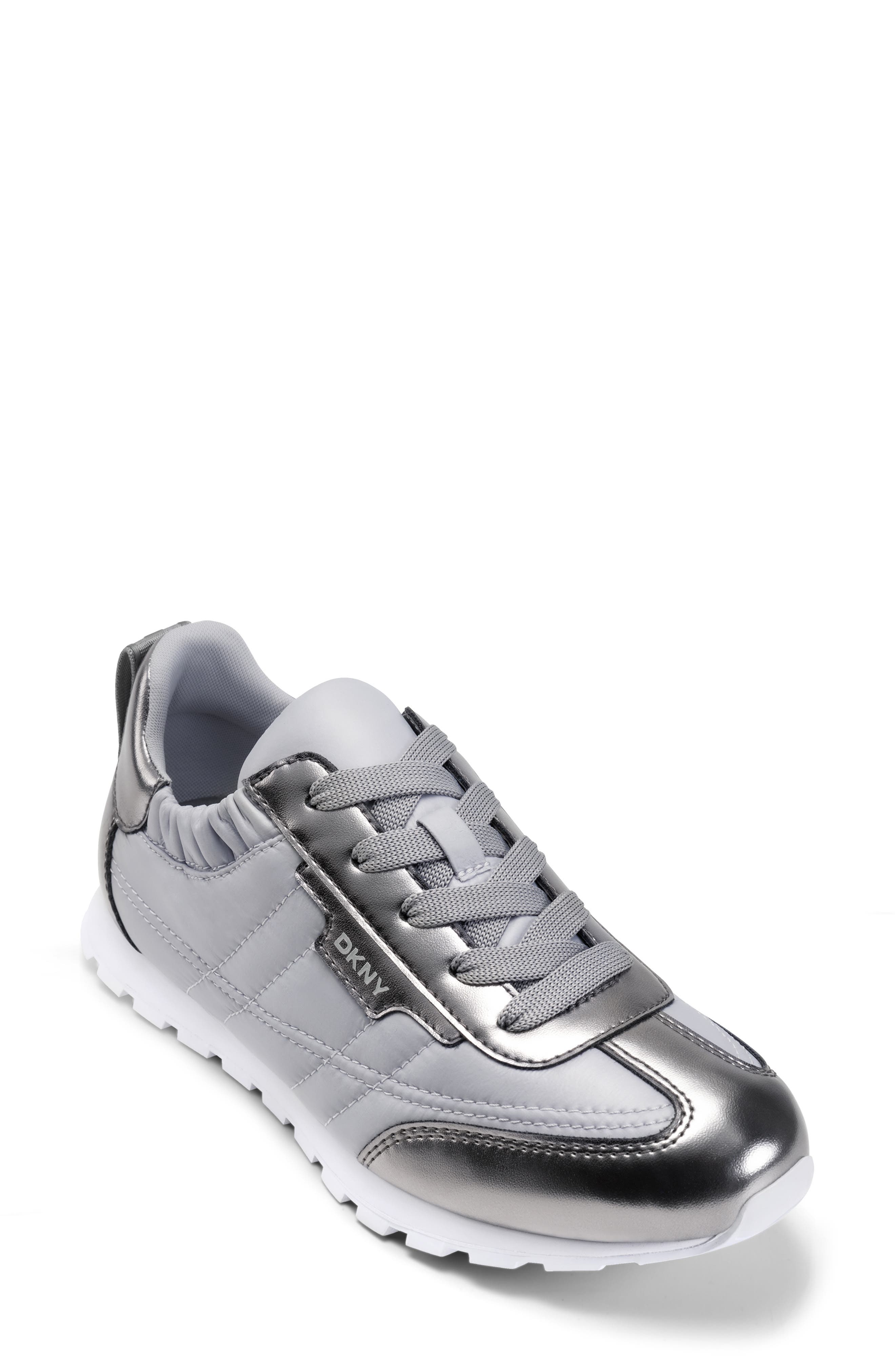 DKNY Fahn Sneaker, Main, color, Nickel