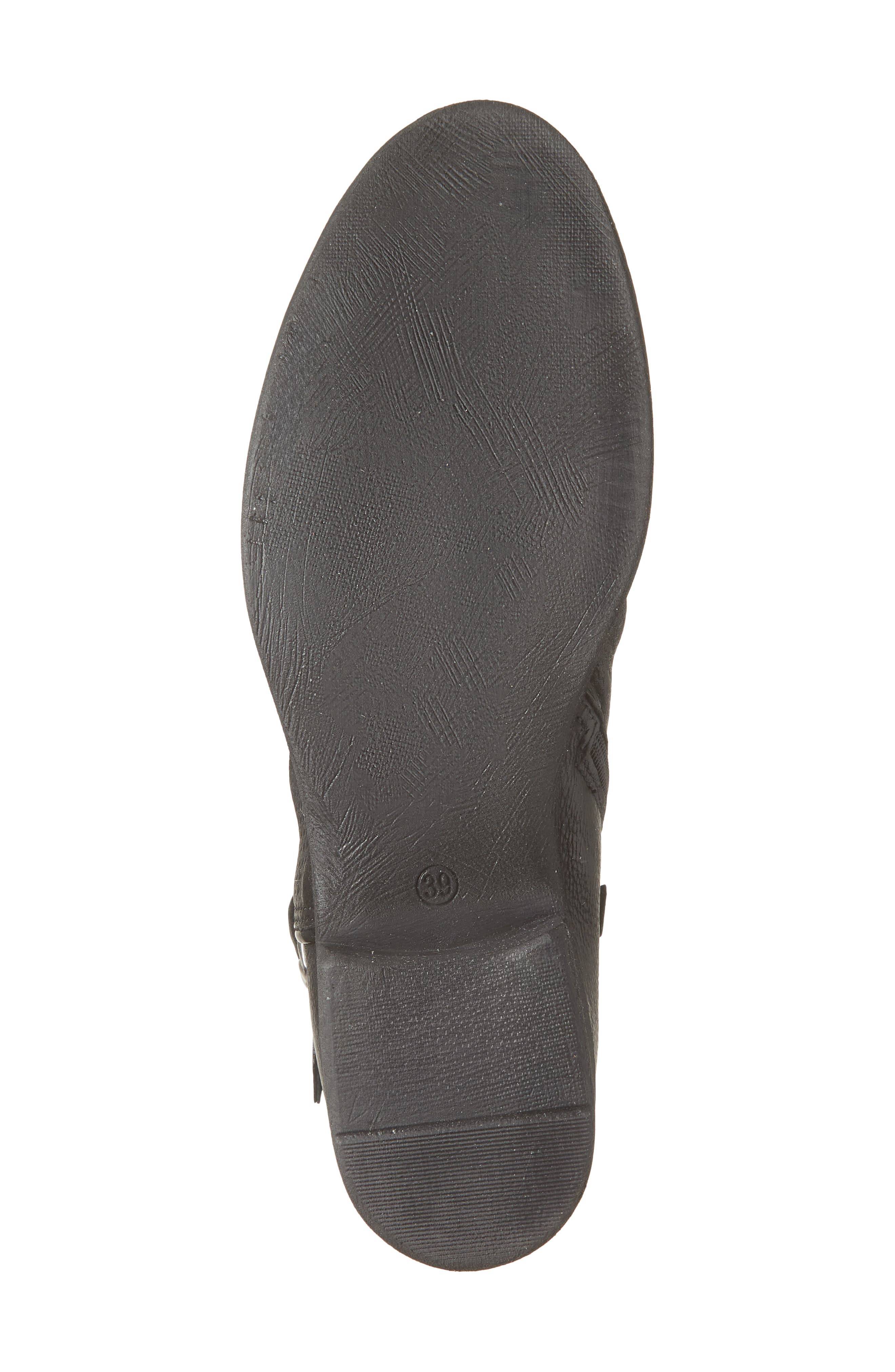 Miz Mooz Suzy Scrunch Leather Boot, Alternate, color, Black