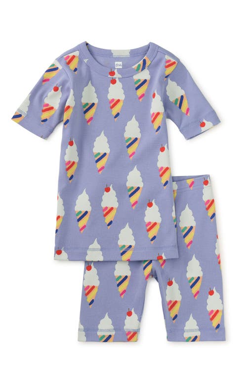 Tea Collection In Your Dreams Pajama Set In Rainbow Ice Cream