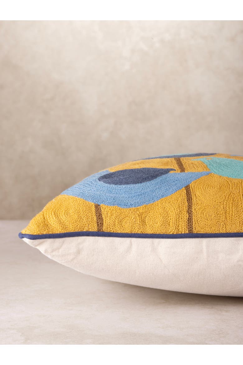 Aloha Throw Pillow Cover, Alternate, color, Blue