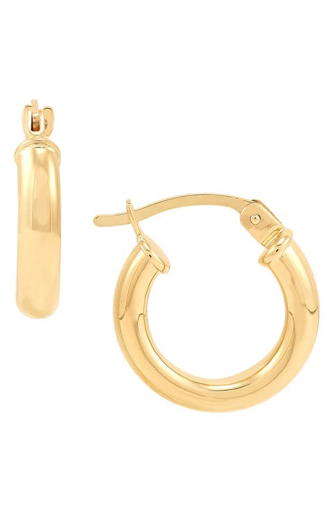 Tubular Hoop Earrings