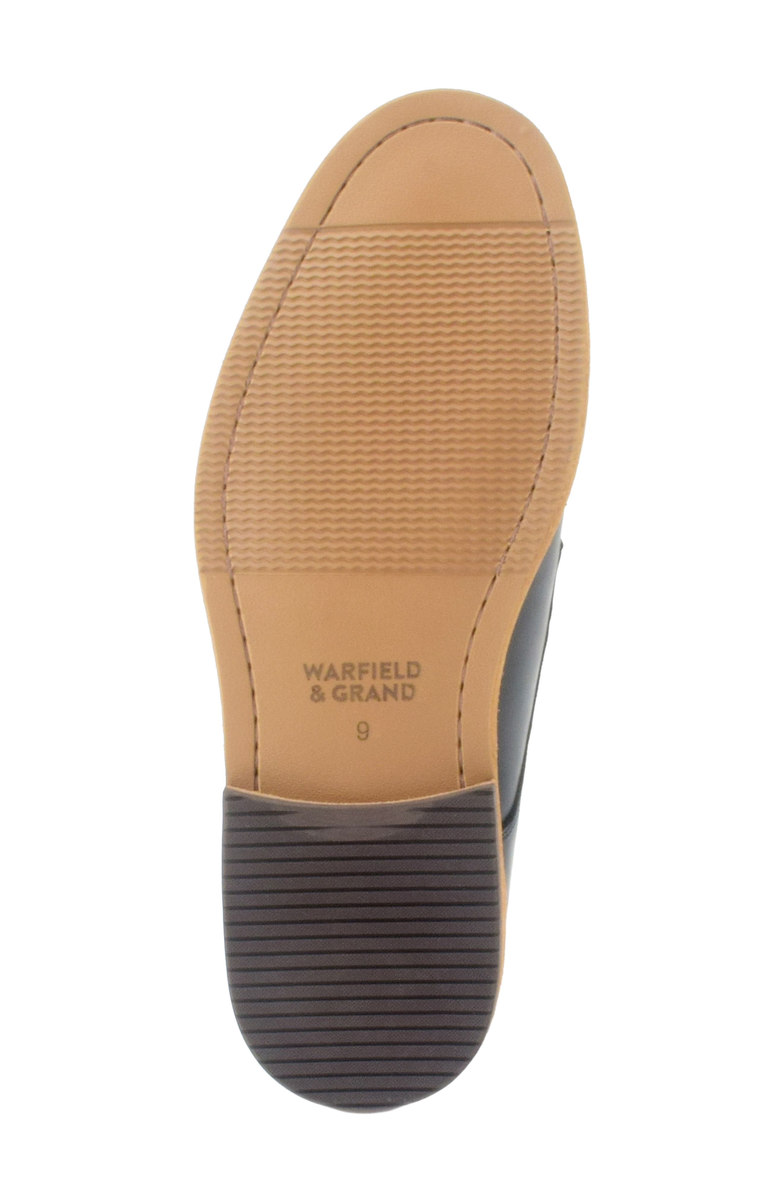 Warfield & Grand Clement II Cap Toe Derby, Alternate, color, Black