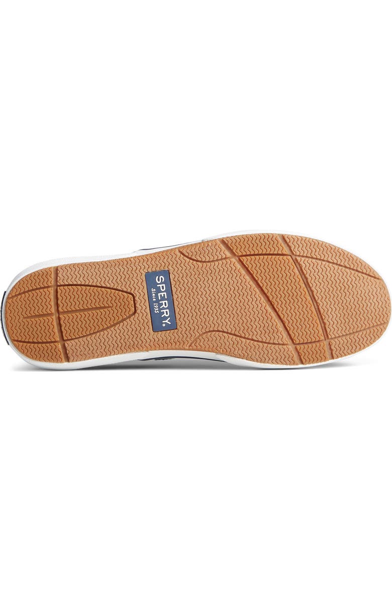 Sperry Halyard CVO Recycled Cotton Sneaker, Alternate, color, Navy
