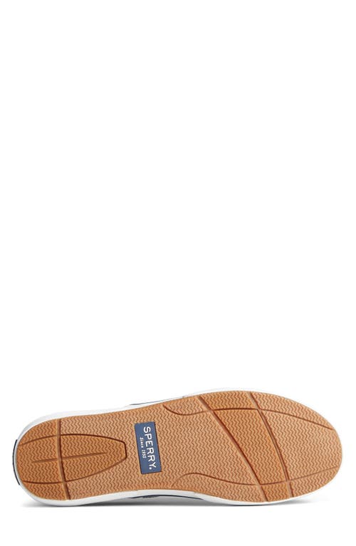 Sperry Top-sider® Sperry Halyard Cvo Recycled Cotton Sneaker In Navy