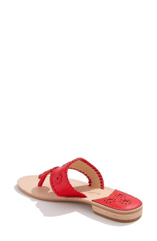 Jack Rogers Jacks Flat Sandal In Red