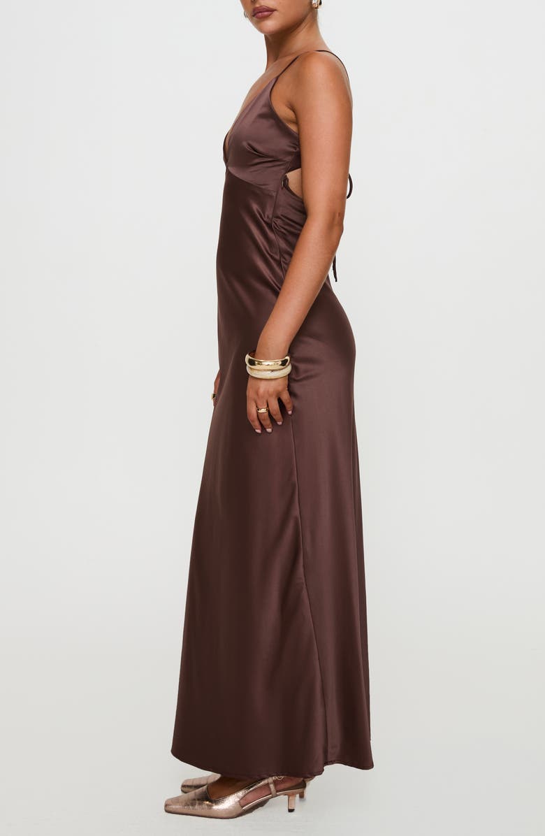 Princess Polly Angels Only Satin Gown, Alternate, color,