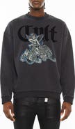 Cult of Individuality Graphic Crewneck Sweatshirt