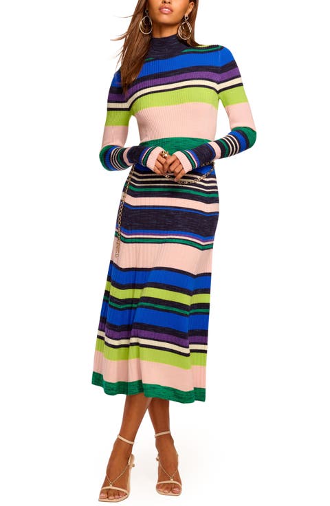 Monaco Long Sleeve Sweater Dress