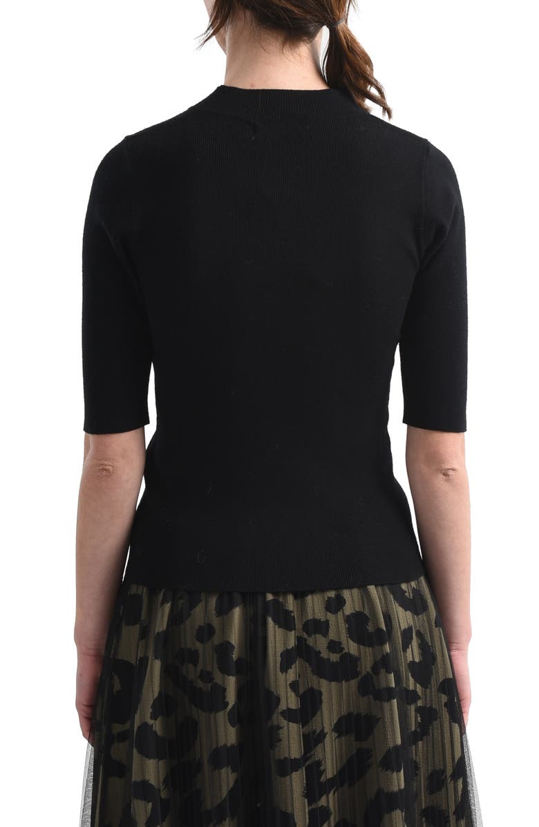 Molly Bracken Mock Neck Knit Top, Alternate, color, 