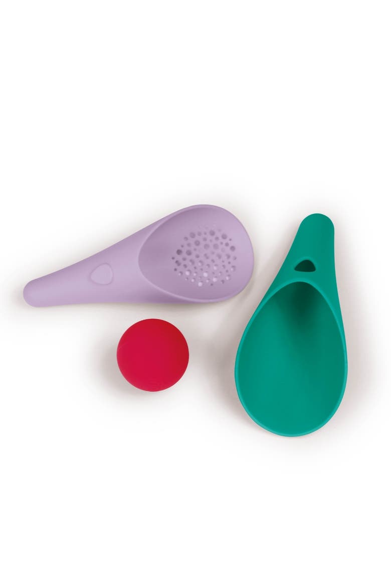 Cuppi All-in-One Sand & Water Toy Shovel, Sieve, and Ball for Kids, Main, color, Lagoon