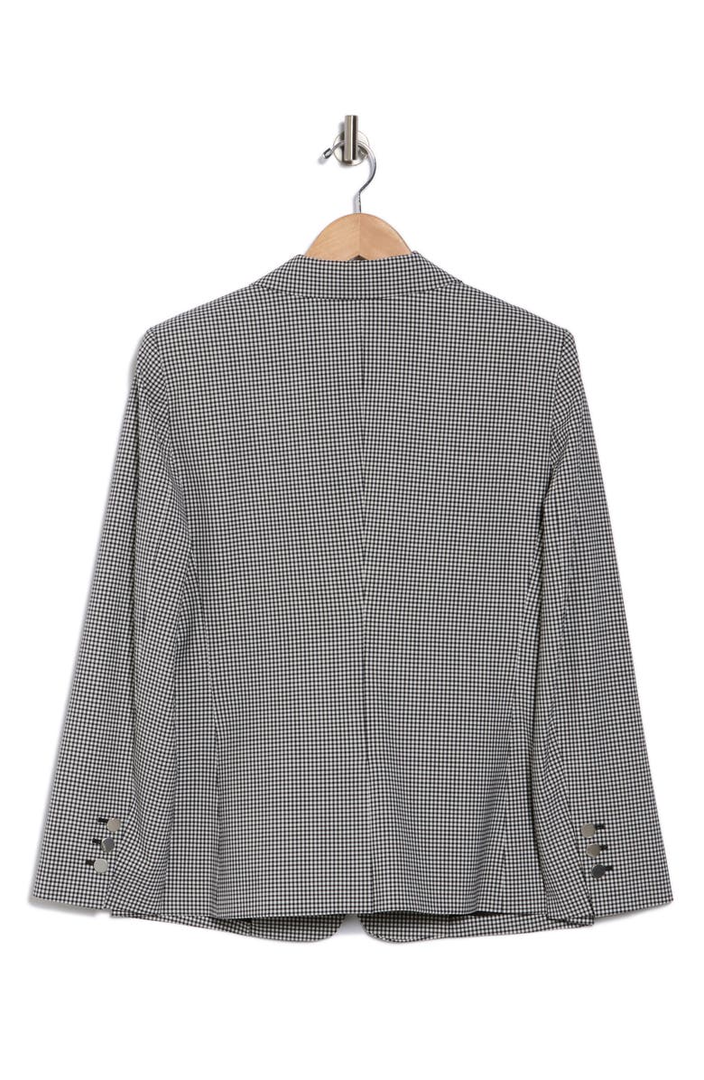 Theory Stretch Wool Slim Fit Blazer Jacket, Alternate, color, Black Multi