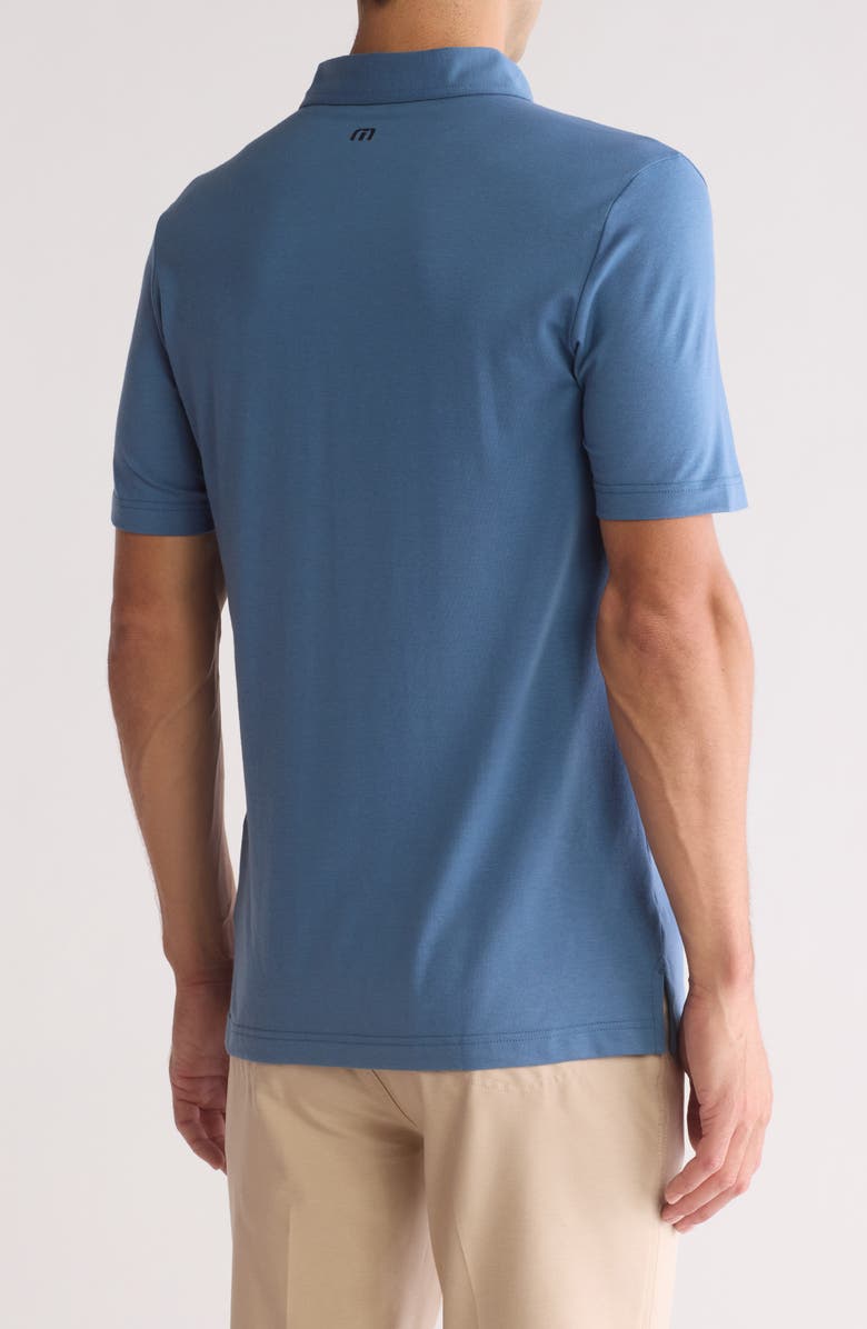 TravisMathew Villa Life Polo, Alternate, color, Stellar Blue