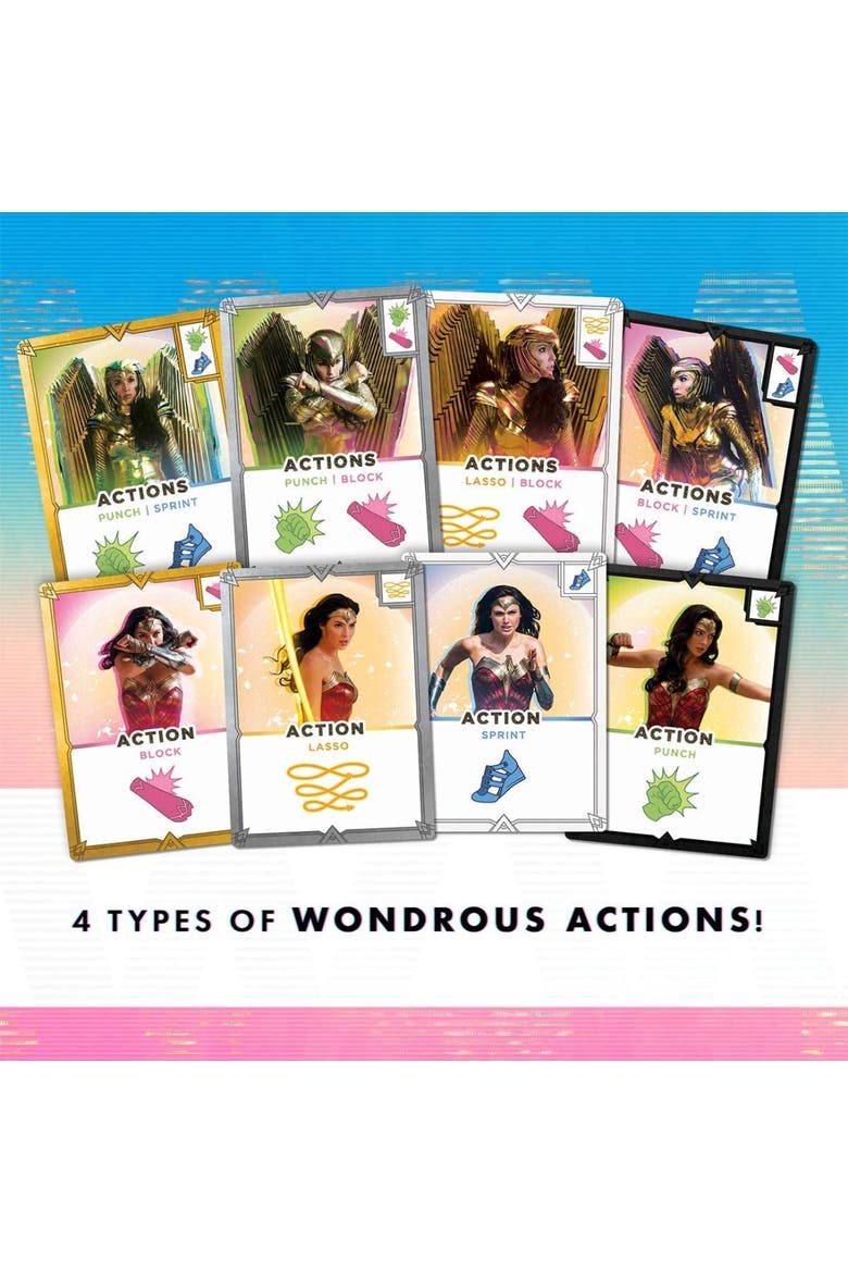 Wonder Woman 1984 Card Game, Alternate, color, Multicolored