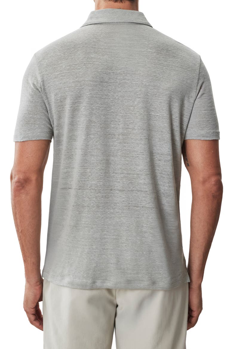 Boyce Linen Polo, Alternate, color, PASTEL OLIVE