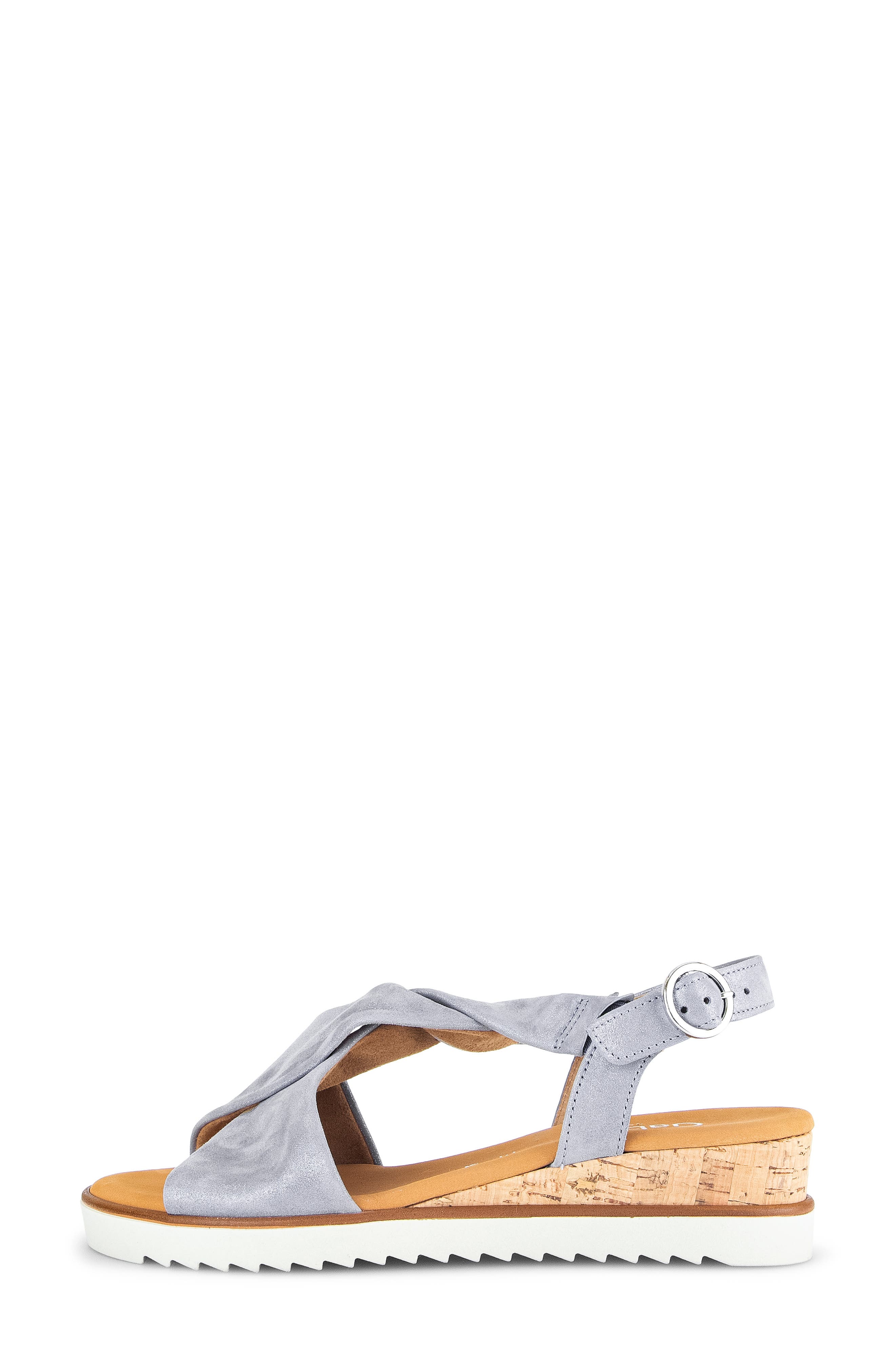 Gabor 42.751 Wedge Sandal, Alternate, color, Azur