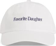 Favorite Daughter Classic Logo Cotton Twill Baseball Cap