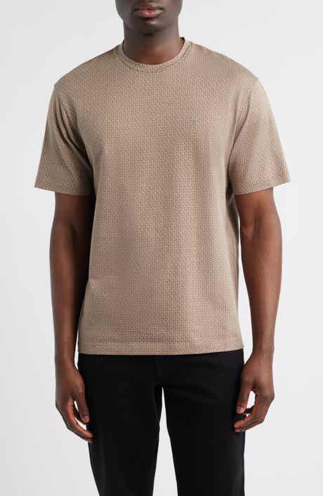 Geo Print Cotton Graphic T-Shirt