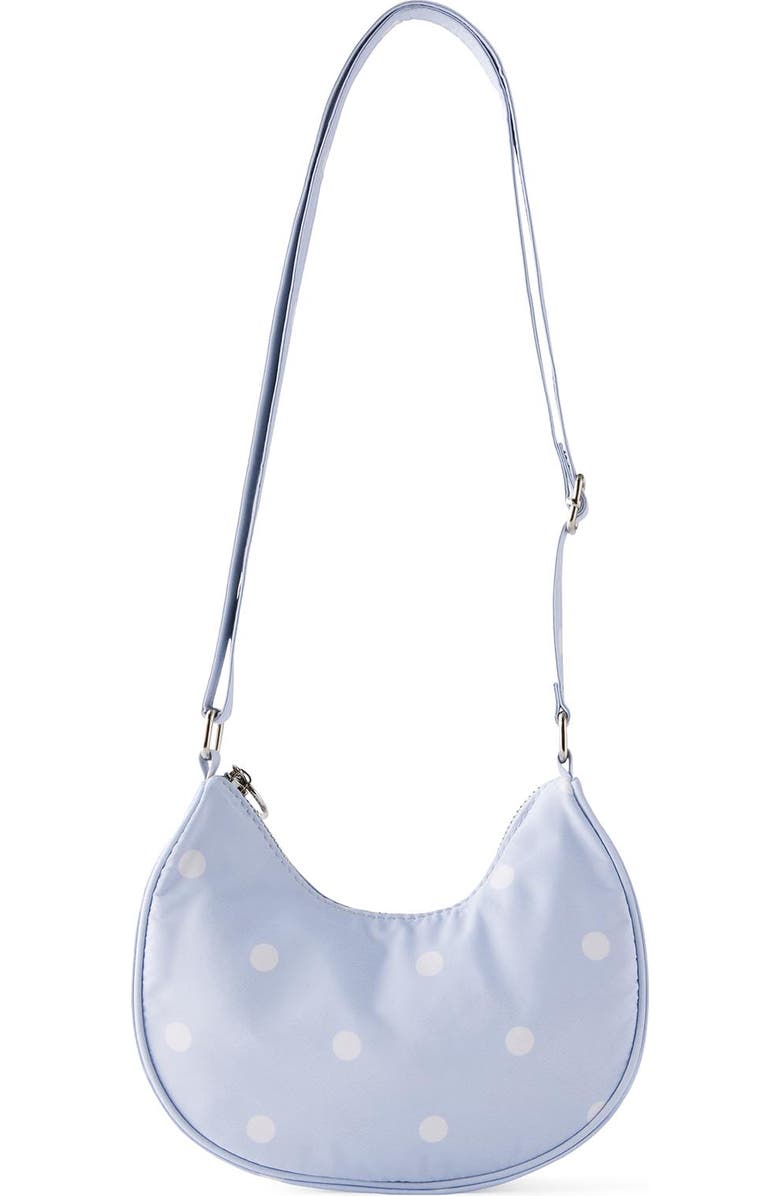 Cotton On Kids Kid's Corey Crossbody Bag, Main, color, Ice Blue Vanilla Spot