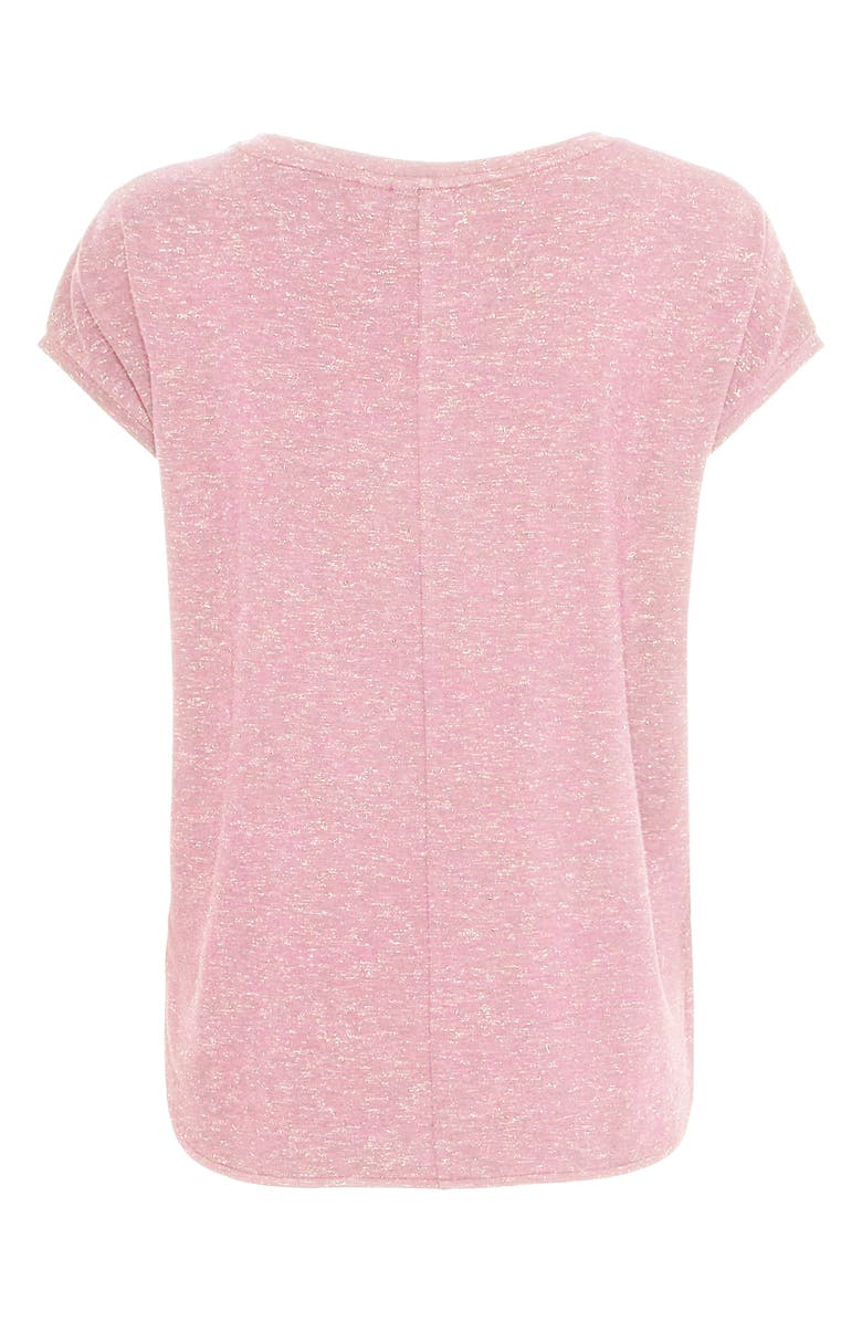 ICHI Ihrebel Short Sleeve Tee, Alternate, color, Lilas
