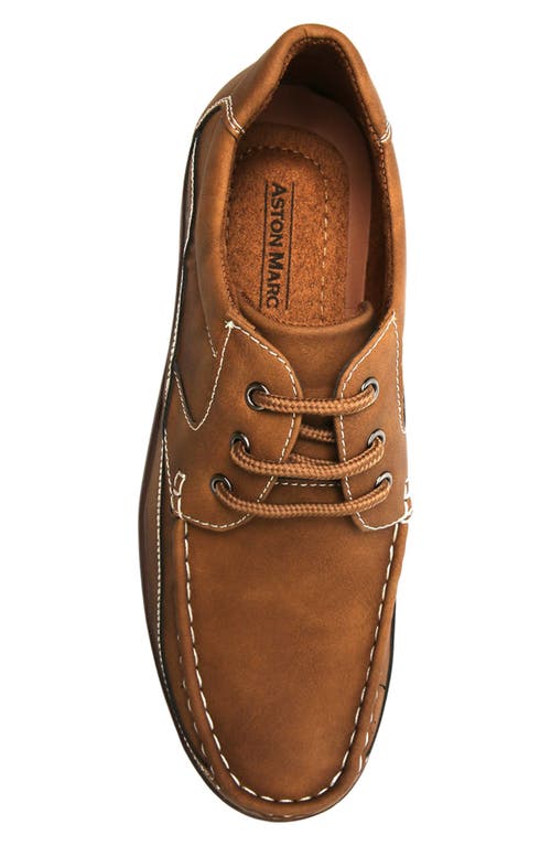 Aston Marc Men's Lace-up Comfort Casual Shoes In Tan