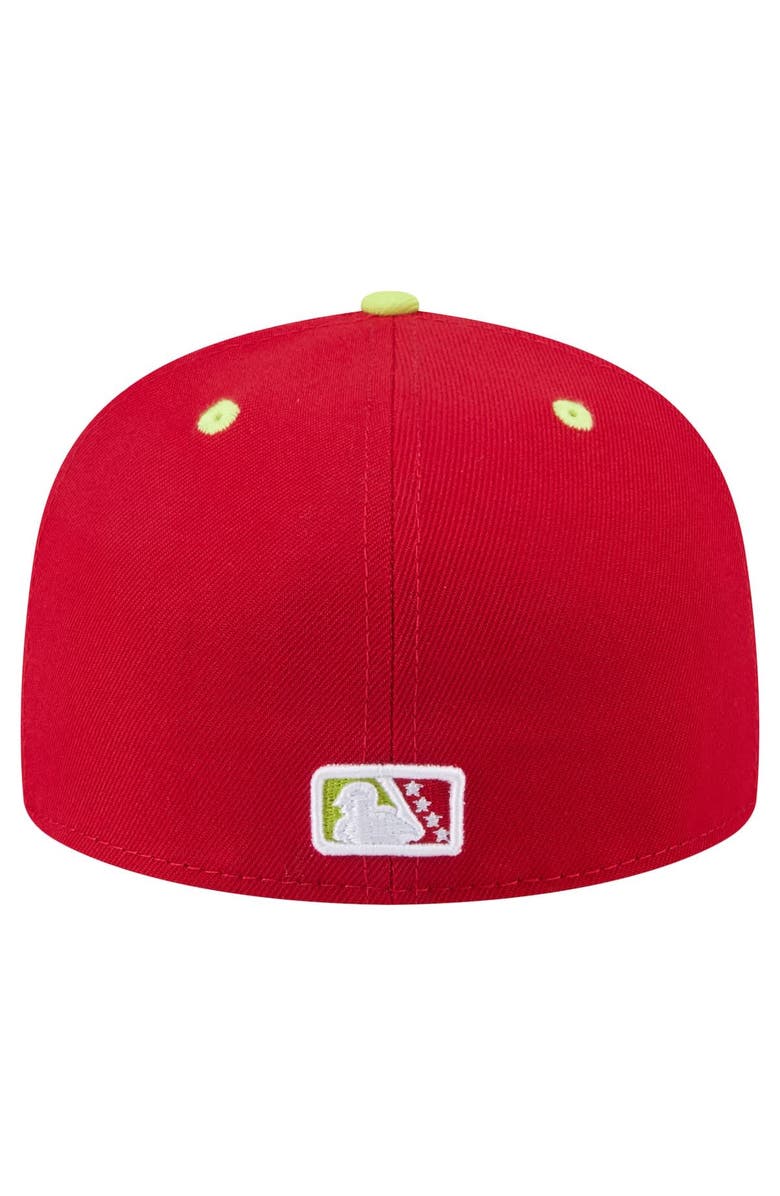 New Era Men's New Era Red Columbia Fireflies Copa de la Diversión 59FIFTY Fitted Hat, Alternate, color, Red