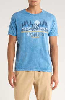 Goodie Two Sleeves Sun Valley Idaho Cotton Graphic T-Shirt