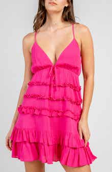 Ruffle Tiered Minidress