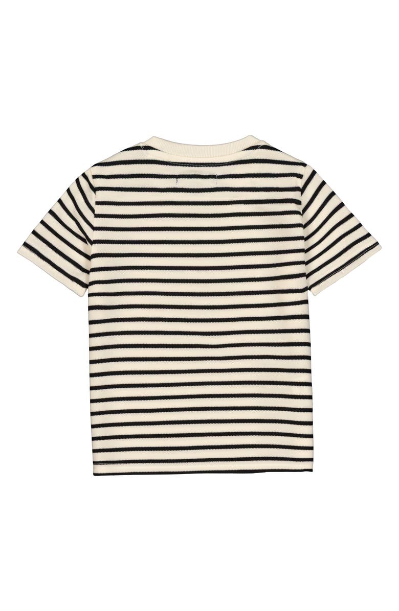 Joe's Jeans Stripe T-Shirt & Shorts Set, Alternate, color, Off White