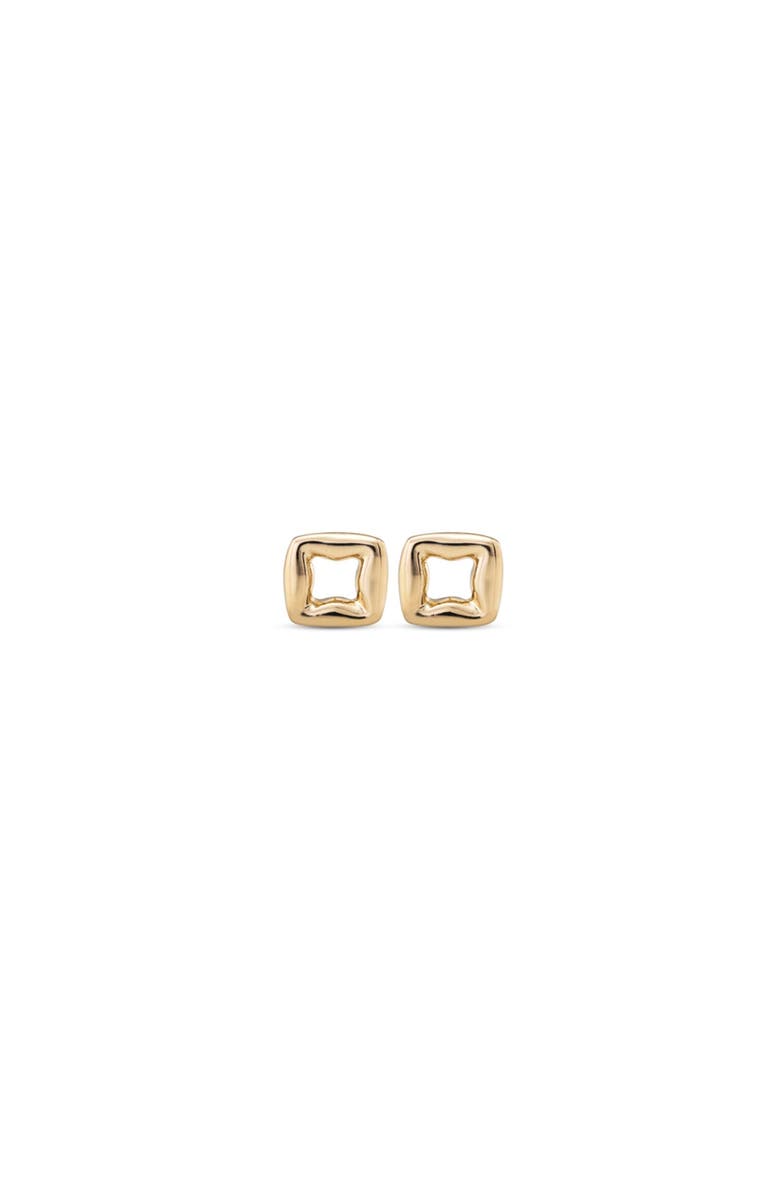 UNODE50 Small Link Earrings, Main, color, Gold