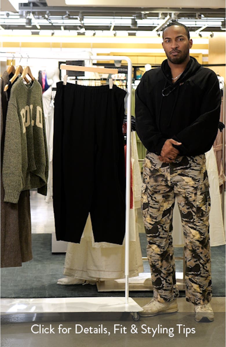 Silk Lantern Ankle Pants, sales video thumbnail