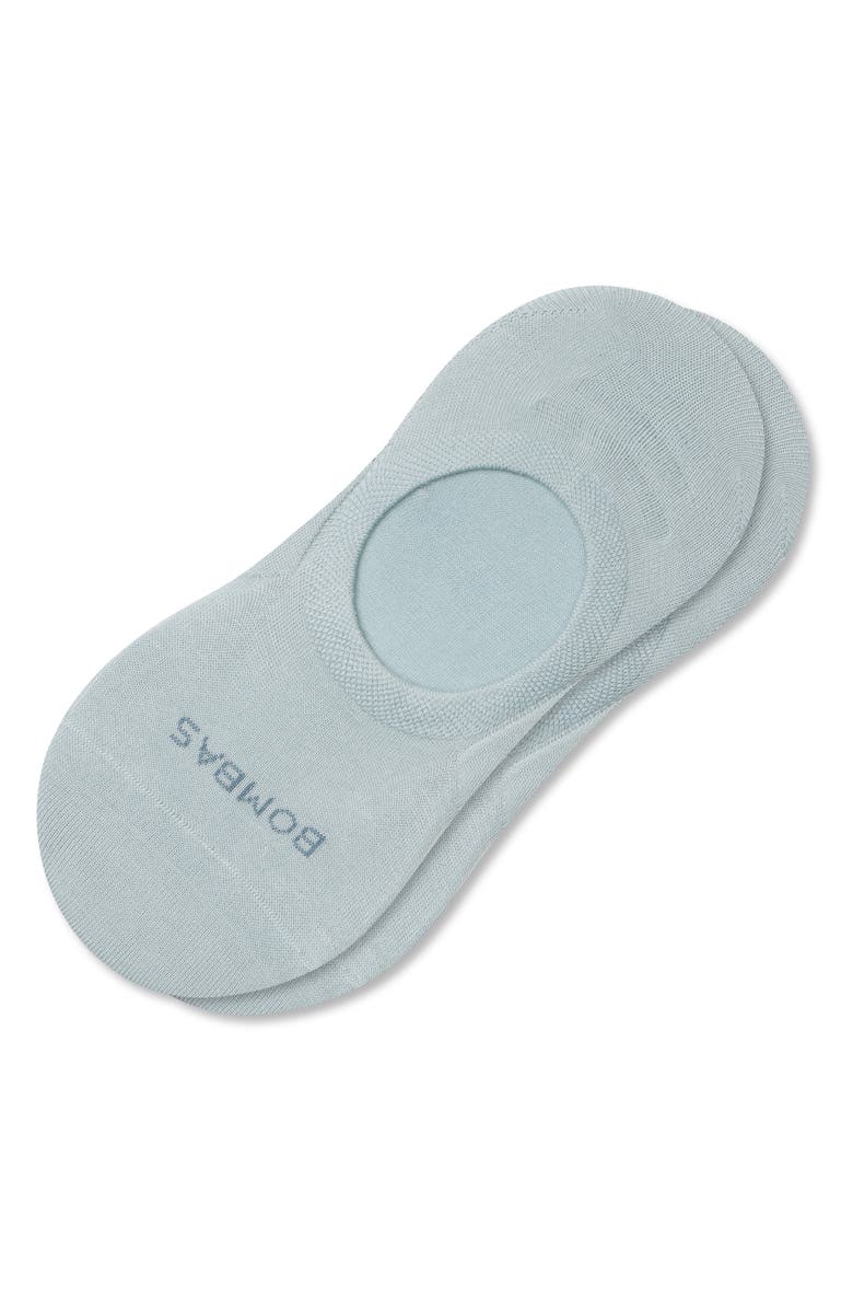 Bombas Lightweight No-Show Socks, Alternate, color, Misty Sky
