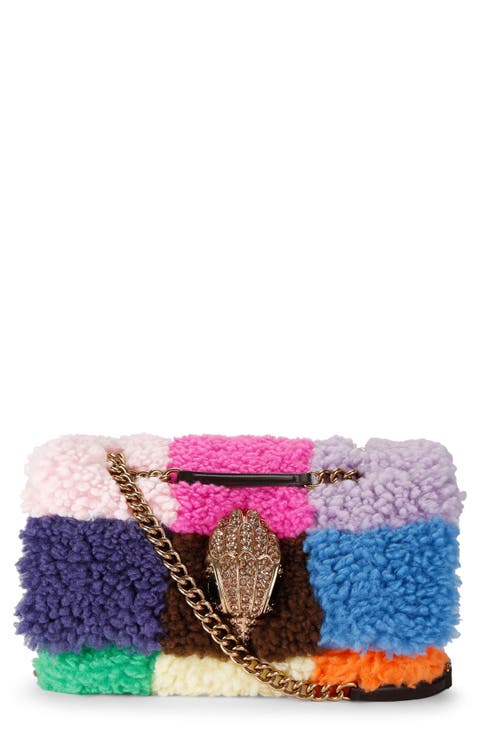 Macro Faux Fur Kensington Handbag