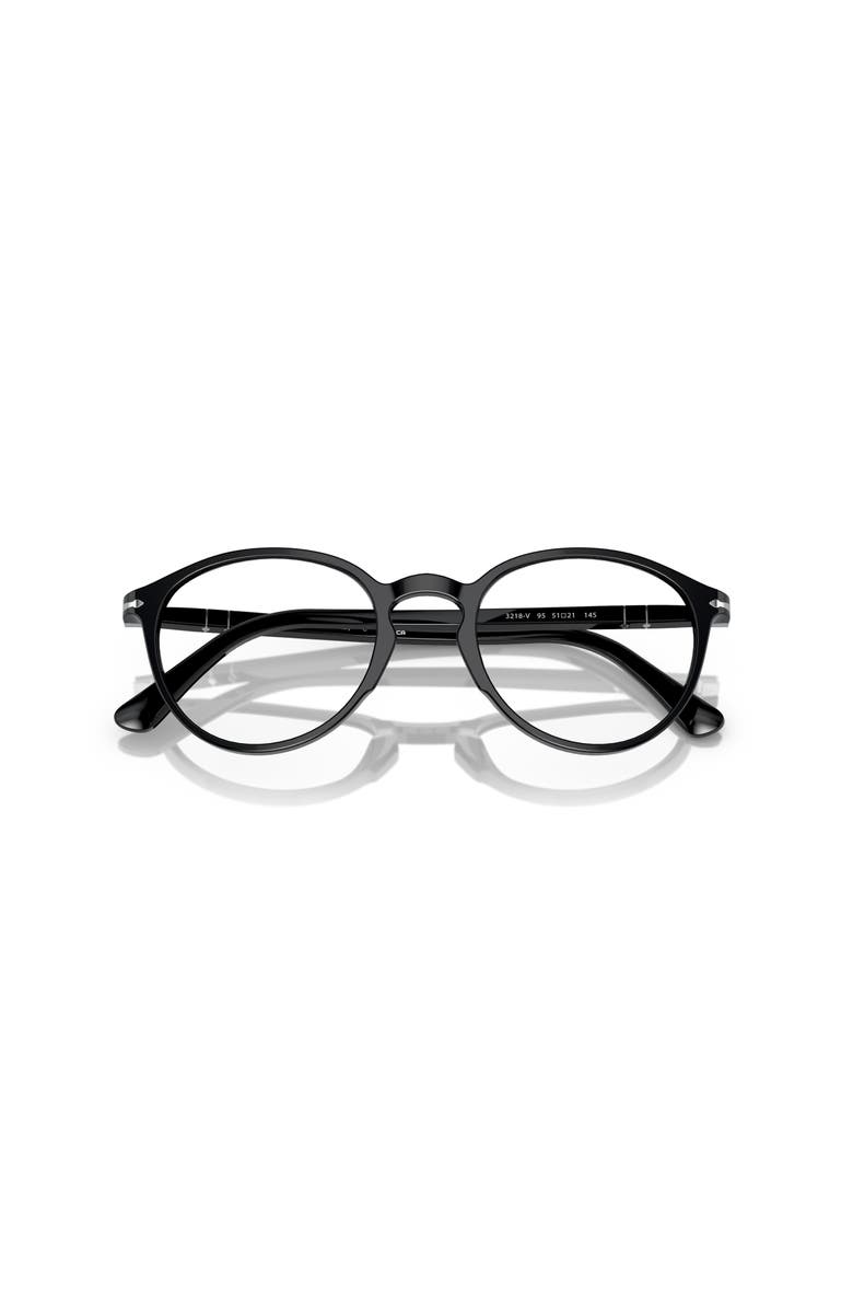 Persol 51mm Phantos optical glasses, Alternate, color, Black