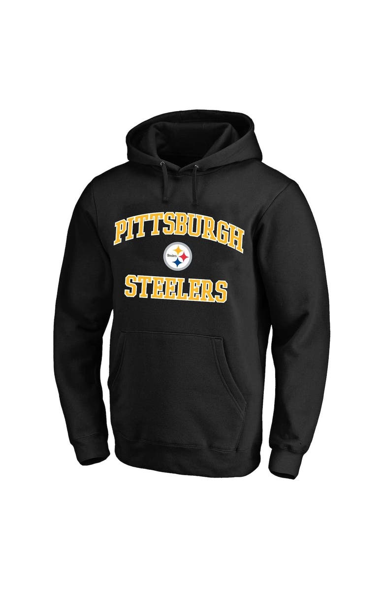 PROFILE Men's T.J. Watt Black Pittsburgh Steelers Big & Tall Fleece Name & Number Pullover Hoodie, Alternate, color, 