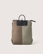 Graf Lantz Bedford Merino Wool Midi Colorblock Backpack