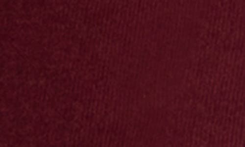 Kut From The Kloth Catherine Stretch Cotton Corduroy Boyfriend Pants In Burgundy