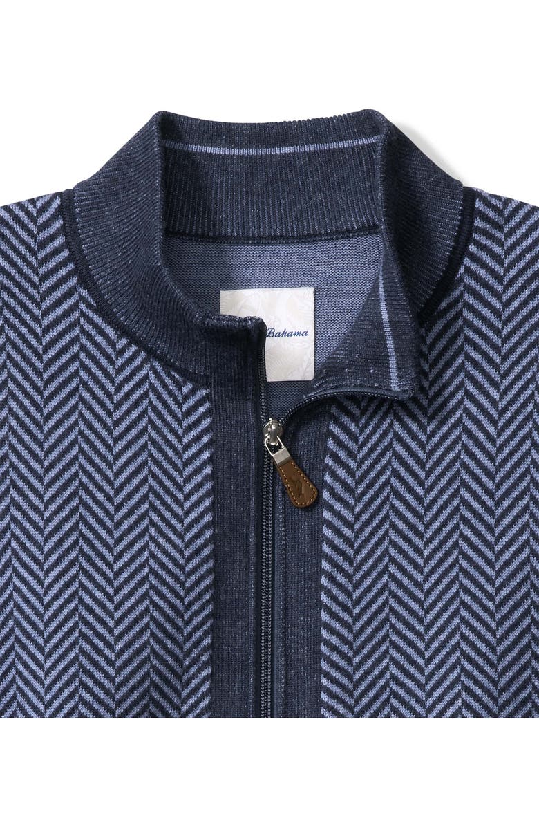 Tommy Bahama Stone Town Herringbone Cardigan, Alternate, color, 